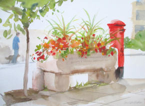 Ian Shillaker, Cattle Trough, Kingston Lane