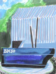 David Imms, Blue Boat, Glampton Creek, Devon